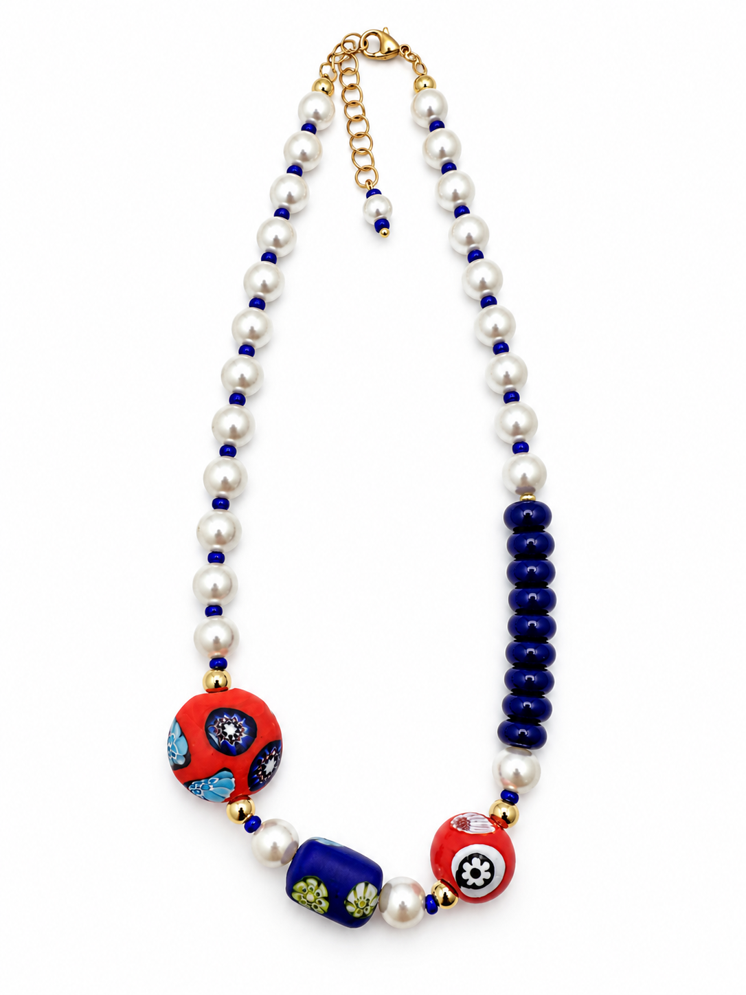 Millefiori collar